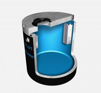 Separatory tłuszczów ze zintegrowanym osadnikiem STC